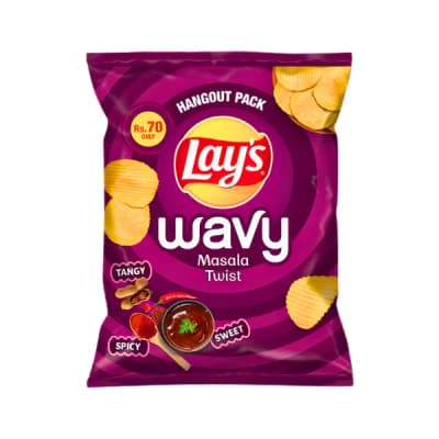 Lay's Wavy Masala Twist Hangout Pack