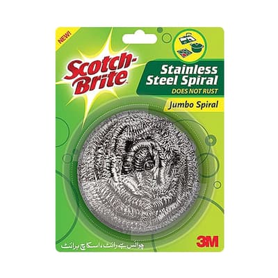 Scotch Brite Stainless Steel Jumbo Spiral Scrubber
