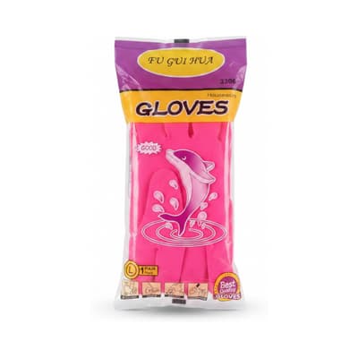 Fu Gui Hua Housework Gloves Kitchen Gloves
