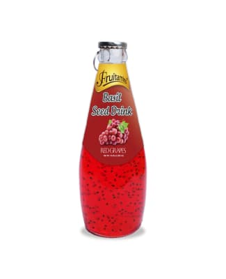 Fruitamins Basil Seed Drink Red Grapes