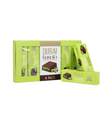 Dubai Kunafa Chocolate with Pistachio 6 Pack