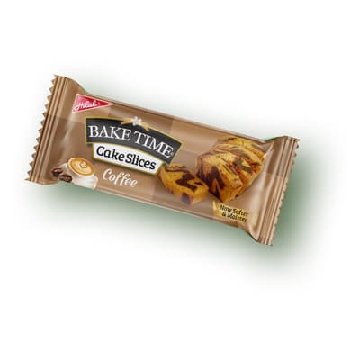 BAKE TIME Cake Slices Coffee