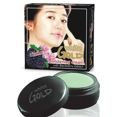 White Gold Whitening Cream with Blackberry Extract
