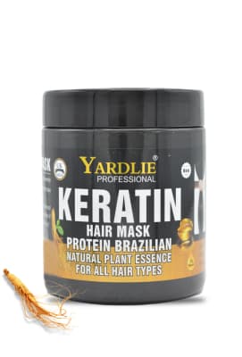 Yardlie Professional Keratin Hair Mask Protein Brazilian Natural Plant Essence For All Hair Types