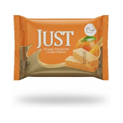 Just Orange Flavoured Cream Wafers