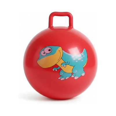 Plastic Bouncy Ball With Handle