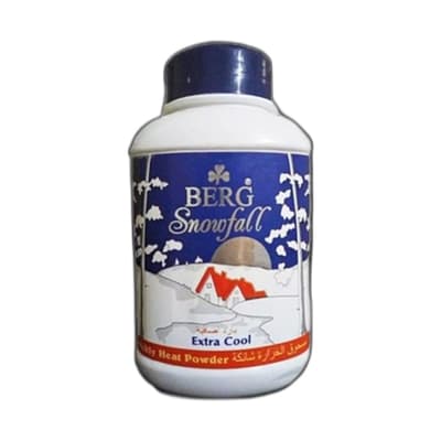 Berg Snowfall Extra Cool Prickly Heat Powder