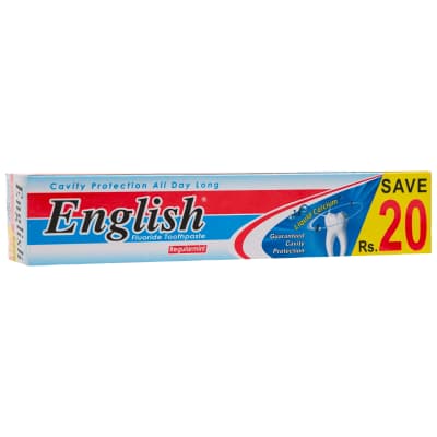 English Fluoride Toothpaste Regularmint
