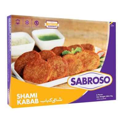 Sabroso Shami Kabab 6pcs Box