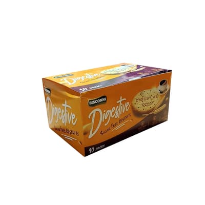 Bisconni Digestive Zero Sugar High Fiber Biscuits