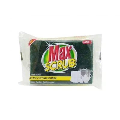Max Scrub Large Grease Cutting Scrub Sponge