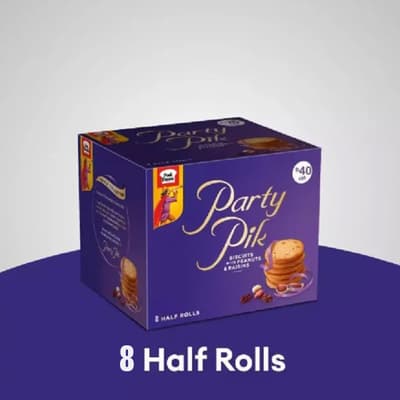 Party Pik Biscuits With Peanuts & Raisins Rs. 40