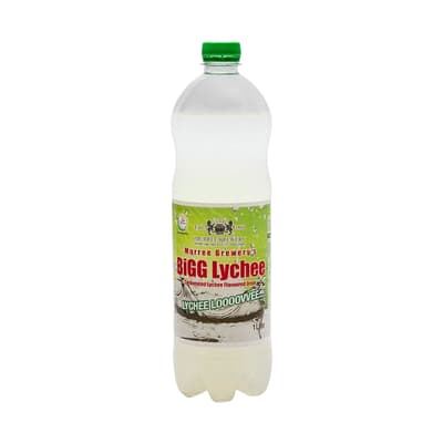 Bigg Lychee Carbonated Lychee Flavoured Drink
