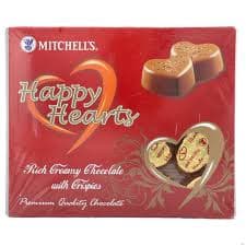 Mitchells Happy Hearts Rich Creamy Chocolate with Crispies