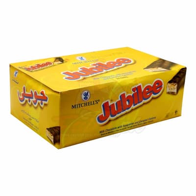Jubilee Milk Chocolate with Nougatine and Caramel Centres