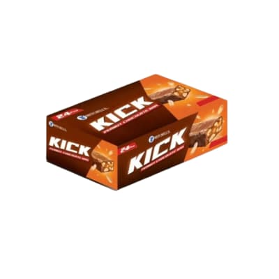 Kick Peanut Chocolate Bar 24 pcs