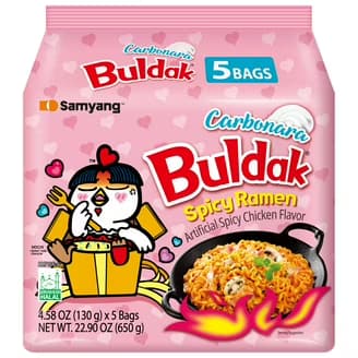 Buldak Ramen Noodles Quattro Cheese 145gx5 Pcs