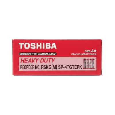 Toshiba Heavy Duty Aa Batteries