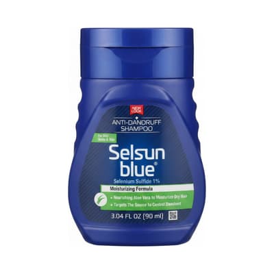 Selsun Blue Anti-dandruff Shampoo Moisturizing Formula 90ml