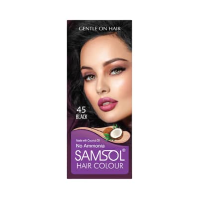 Samsol Hair Colour 45 Black