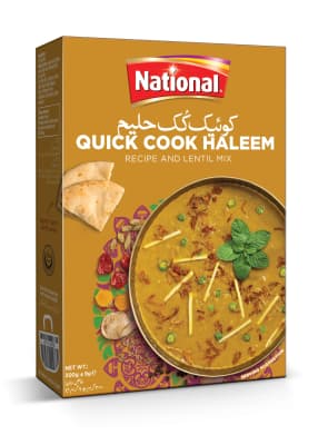National Quick Cook Haleem Recipe And Lentil Mix