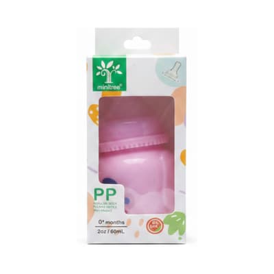Minitree Pp Regular-neck Feeding Bottle With Handle