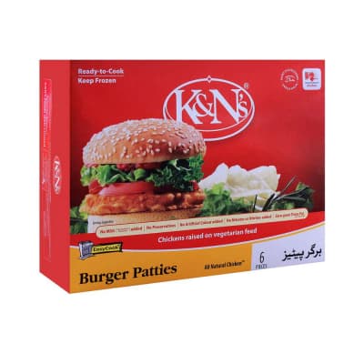K&N's Burger Patties All Natural Chicken 6 pices