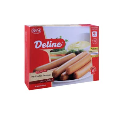 K&N's Deline Frankfurter Sausage 16Pcs