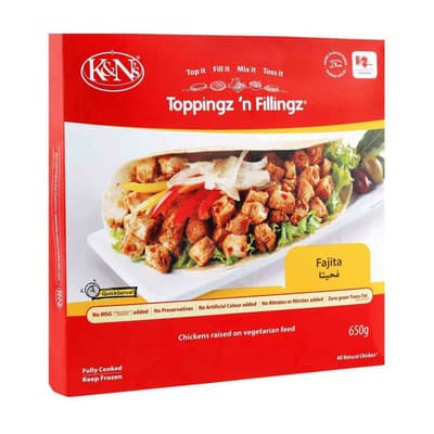 K&n's Toppingz and Fillingz Fajita