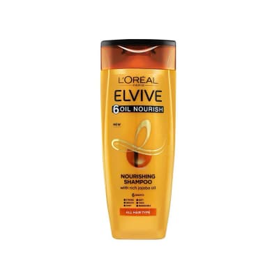 Loreal Paris Elvive 6 Oil Nourish Nourishing Shampoo With Rich Jojoba Oil
