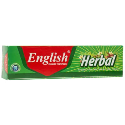 English Herbal Fluoride Toothpaste