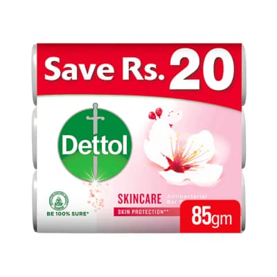Dettol Skin Care Soap Pack Of 3