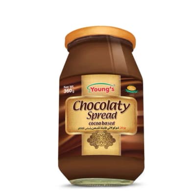 Young's Chocolaty Spread Cocoa Based