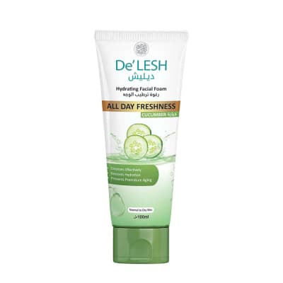 De'LESH Hydrating Facial Foam Cucumber