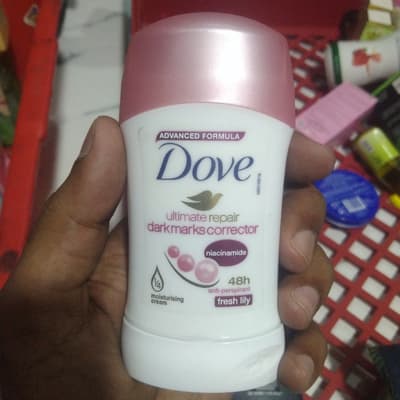 Advanced Formula Dove Ultimate Repair Dark Marks Corrector Niacinamide 1/4 Moisturising Cream 48h Anti-perspirant Fresh Lily