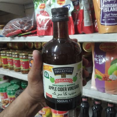 Organic Unfiltered & Natural Apple Cider Vinegar