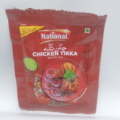 National Chicken Tikka Recipe Mix Sachet