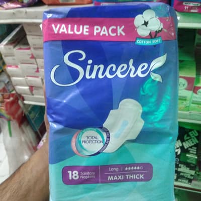 Sincere Maxi Thick Long Sanitary Napkins Value Pack