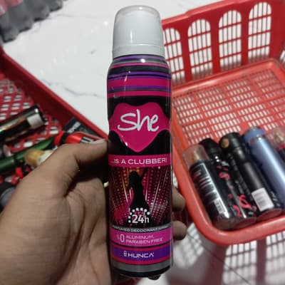 She! Body Spray Clubber