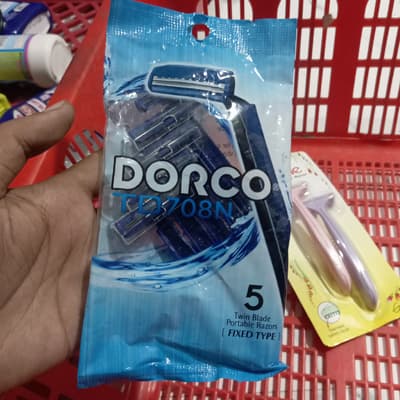 Dorco Td708n Twin Blade Portable Razors Fixed Type