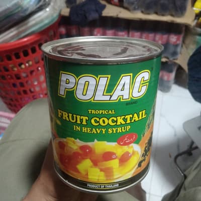 Polac Tropical Fruit Cocktail In Heavy Syrup