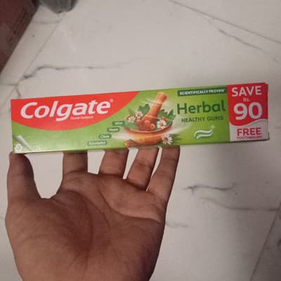Colgate Fluoride Toothpaste Herbal