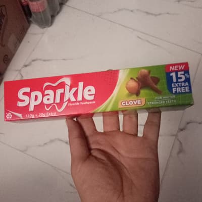 Sparkle Fluoride Toothpaste Clove