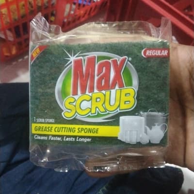 Max Scrub Grease Cutting Sponge