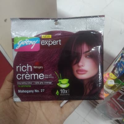 Godrej Expert Rich Crème Hair Color, Mahogany No. 27