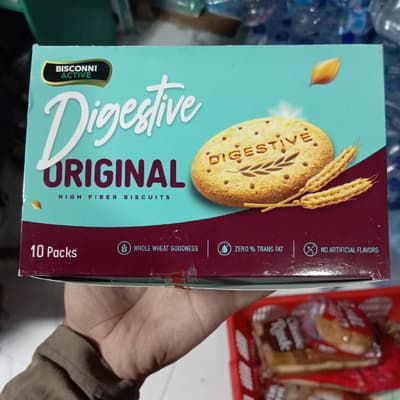 Bisconni Digestive Original High Fiber Biscuits