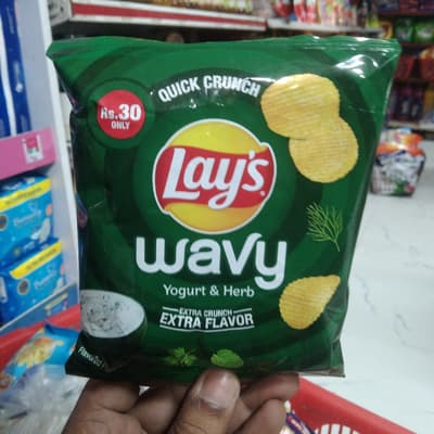 Lay's Wavy Yogurt & Herb