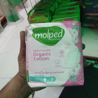 Molped Cotton Maxi Thick Long Pads