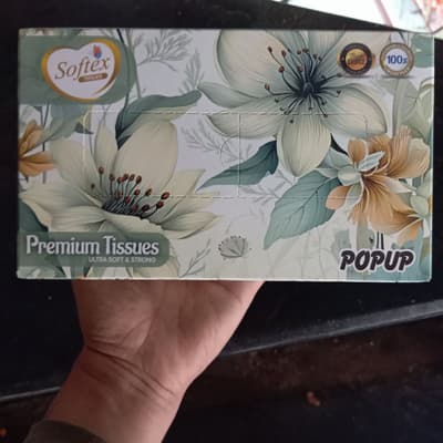 Softex Premium Tissues Pop Up