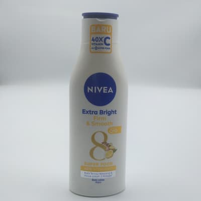 Nivea Extra Bright Firm & Smooth 40x Vitamin C & Q10 Super Food Body Lotion